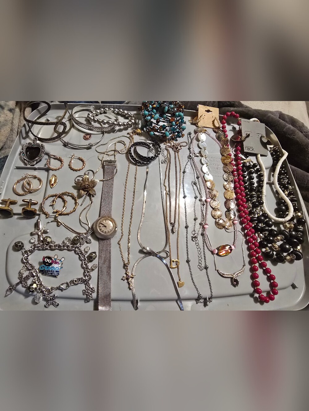 ESTATE JEWELRY LOT.  TIMEX, JAPAN, AVON X2, SO, Nordstrom,